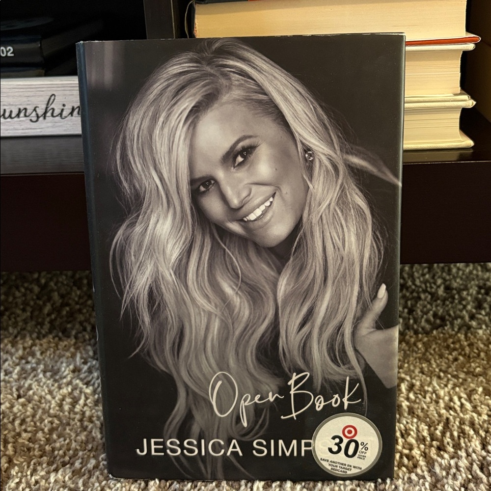 Open Book by Jessica Simpson Hardcover